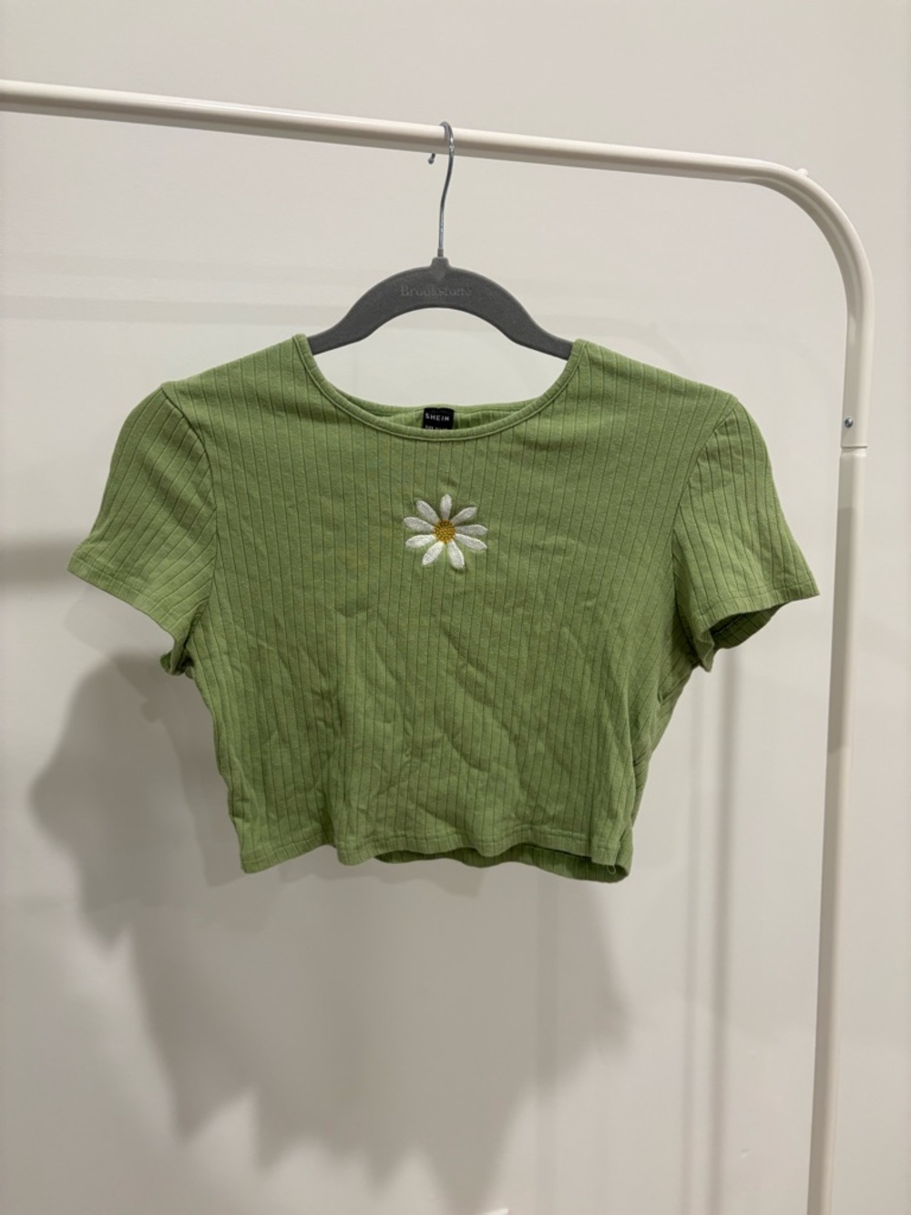 SHEIN Green Crop Top